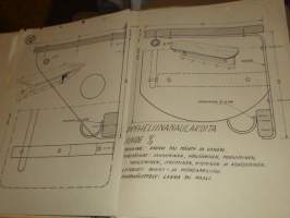 Uusia veistotyöpiirrustuksia - II Salkku -  mallit No:t 81-160