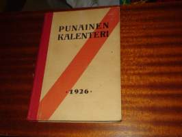 Punainen Kalenteri 1926Sis. Almanakan lisäksi mm. artikkelit; kotieläimestä ihmiseksi,