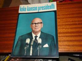 Urho Kekkonen  koko kansan presidentti 1968 presidenttivaali mainos