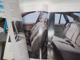 Opel Senator 1990 -myyntiesite, saksankielinen + tekniset tiedot, suomenkielinen seloste -sales brochure
