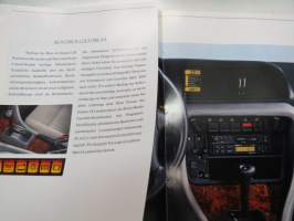 Opel Senator 1990 -myyntiesite, saksankielinen + tekniset tiedot, suomenkielinen seloste -sales brochure