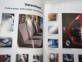 Peugeot Boxer 1996 -myyntiesite -sales brochure