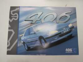 Peugeot 406 1996 -myyntiesite -sales brochure