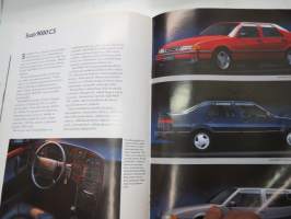 Saab 900 0CD / CS / CC / 900 mallivuosi 1993 -myyntiesite -sales brochure