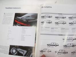 Saab 900 0CD / CS / CC / 900 mallivuosi 1993 -myyntiesite -sales brochure