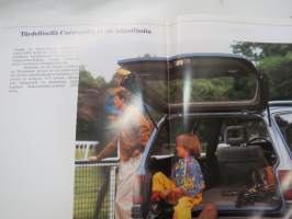 Opel Omega 1990 -myyntiesite -sales brochure