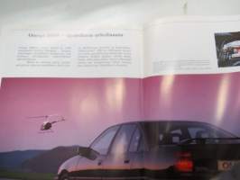 Opel Omega 1990 -myyntiesite -sales brochure