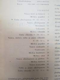 Ahkeraliisa 1957 nr 2 -käsityölehti