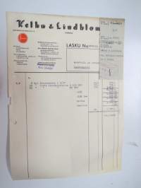 Kelhu &amp; Lindblom Oy, Turku 15.9.1947 - Autokoulu ja autokorjaamo Visa, Uusikaupunki -asiakirja / business document