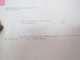 Raahen Autoliike Oy, Raahe 23.8.1947 - Autokoulu ja autokorjaamo Visa, Uusikaupunki -asiakirja / business document