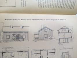 Miten rakennan ja sisustan kotini 1948 nr 7-8 Maaseudun rakentajien ammattilehti -magazine