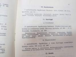 Kansanvalistusseuran kirjeopisto - 4 kpl erilaisia toimintaa ja kursseja esitteleviä kirjasia
