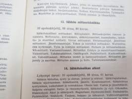 Kansanvalistusseuran kirjeopisto - 4 kpl erilaisia toimintaa ja kursseja esitteleviä kirjasia