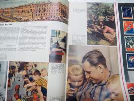 Neuvostoliitto 1959 nr 36, sosialistisen suunnitelmatalouden ja kulttuurin propagandalehti -Soviet propaganda magazine