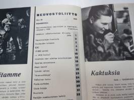 Neuvostoliitto 1959 nr 36, sosialistisen suunnitelmatalouden ja kulttuurin propagandalehti -Soviet propaganda magazine
