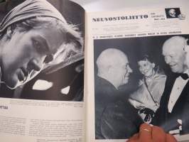 Neuvostoliitto 1959 (ilmestymisjärjestyksessään nr 34), sosialistisen suunnitelmatalouden ja kulttuurin propagandalehti -Soviet propaganda magazine