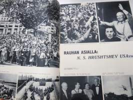 Neuvostoliitto 1959 (ilmestymisjärjestyksessään nr 34), sosialistisen suunnitelmatalouden ja kulttuurin propagandalehti -Soviet propaganda magazine