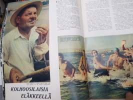 Neuvostoliitto 1959 (ilmestymisjärjestyksessään nr 34), sosialistisen suunnitelmatalouden ja kulttuurin propagandalehti -Soviet propaganda magazine