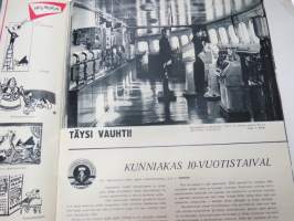 Neuvostoliitto 1959 (ilmestymisjärjestyksessään nr 34), sosialistisen suunnitelmatalouden ja kulttuurin propagandalehti -Soviet propaganda magazine