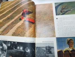 Neuvostoliitto 1959 (ilmestymisjärjestyksessään nr 33), sosialistisen suunnitelmatalouden ja kulttuurin propagandalehti -Soviet propaganda magazine