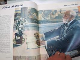 Neuvostoliitto 1959 (ilmestymisjärjestyksessään nr 33), sosialistisen suunnitelmatalouden ja kulttuurin propagandalehti -Soviet propaganda magazine