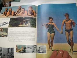 Neuvostoliitto 1959 (ilmestymisjärjestyksessään nr 33), sosialistisen suunnitelmatalouden ja kulttuurin propagandalehti -Soviet propaganda magazine