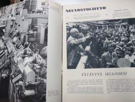 Neuvostoliitto 1959 (ilmestymisjärjestyksessään nr 32), sosialistisen suunnitelmatalouden ja kulttuurin propagandalehti -Soviet propaganda magazine