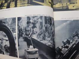 Neuvostoliitto 1959 (ilmestymisjärjestyksessään nr 32), sosialistisen suunnitelmatalouden ja kulttuurin propagandalehti -Soviet propaganda magazine