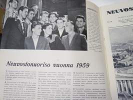 Neuvostoliitto 1959 (ilmestymisjärjestyksessään nr 31), sosialistisen suunnitelmatalouden ja kulttuurin propagandalehti -Soviet propaganda magazine