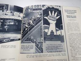 Neuvostoliitto 1959 (ilmestymisjärjestyksessään nr 30), sosialistisen suunnitelmatalouden ja kulttuurin propagandalehti -Soviet propaganda magazine