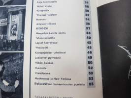 Neuvostoliitto 1959 (ilmestymisjärjestyksessään nr 30), sosialistisen suunnitelmatalouden ja kulttuurin propagandalehti -Soviet propaganda magazine