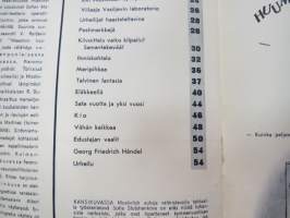 Neuvostoliitto 1959 nr 28, sosialistisen suunnitelmatalouden ja kulttuurin propagandalehti -Soviet propaganda magazine