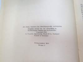 Kleinkaliber -Schiessen -cover illustration by Ludwig Hohlwein (pienkaliperisilla aseilla ampuminen, saksankielinen opaskirja)