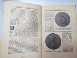 Kleinkaliber -Schiessen -cover illustration by Ludwig Hohlwein (pienkaliperisilla aseilla ampuminen, saksankielinen opaskirja)