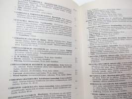 Taimihinnasto 1978 Turun taimistot Jali Lyyvaara -plant catalog