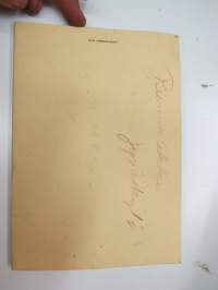 Taimihinnasto 1978 Turun taimistot Jali Lyyvaara -plant catalog