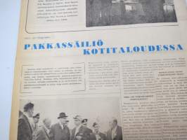 Samp uutiset 1961 nr 4 - Rosenlew-myynti asiakaslehti, sis. mm. Pakkassäiliö kotitaloudessa, Harvialan kartanot, Missä vanhin BMW tai Sampo-kone?, 657-LP ym.