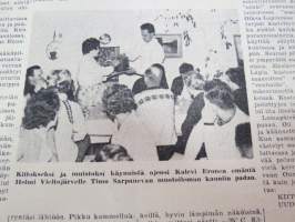 Samp uutiset 1961 nr 4 - Rosenlew-myynti asiakaslehti, sis. mm. Pakkassäiliö kotitaloudessa, Harvialan kartanot, Missä vanhin BMW tai Sampo-kone?, 657-LP ym.