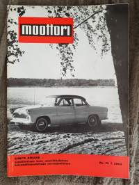 Moottori 1962 N:o 11. Synkkiä kolarilukuja Lapin läänissä 1961. Valtatie N:o 17 Kuopio-Joensuu. BMW LS luxus testissä. Tiet kehittyvät ja tienvieretkin
