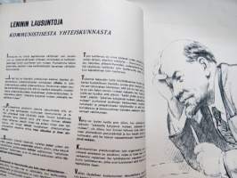 Neuvostoliitto 1963 nr 76.  sosialistisen suunnitelmatalouden ja kulttuurin propagandalehti -Soviet propaganda magazine