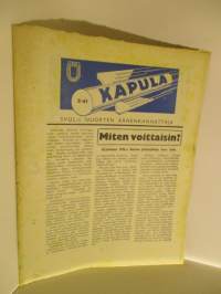Kapula 1961 / 2 SVUL:n nuorten äänenkannattaja