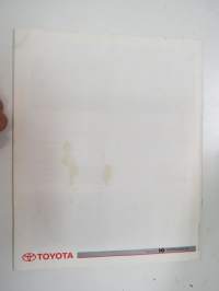 Toyota Camry 1992 -myyntiesite / brochure