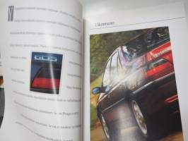 Peugeot 605 -myyntiesite / brochure