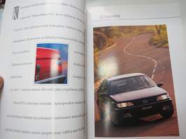 Peugeot 605 -myyntiesite / brochure