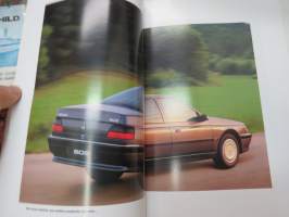 Peugeot 605 -myyntiesite / brochure