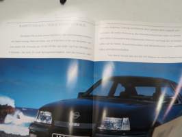 Opel Kadett GSi 16 V 1989 -myyntiesite / brochure