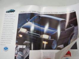 Opel 1992 -myyntiesite / brochure