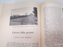 Kirkkokansan Joulu 1950 - kansikuvitus Martta Wendelin