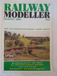 RAILWAY MODELLER for the average enthusiast 1985 August