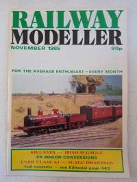 RAILWAY MODELLER for the average enthusiast 1985 November
